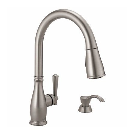 Delta SS SGL Pul Kitch Faucet 19962Z-SSSD-DST